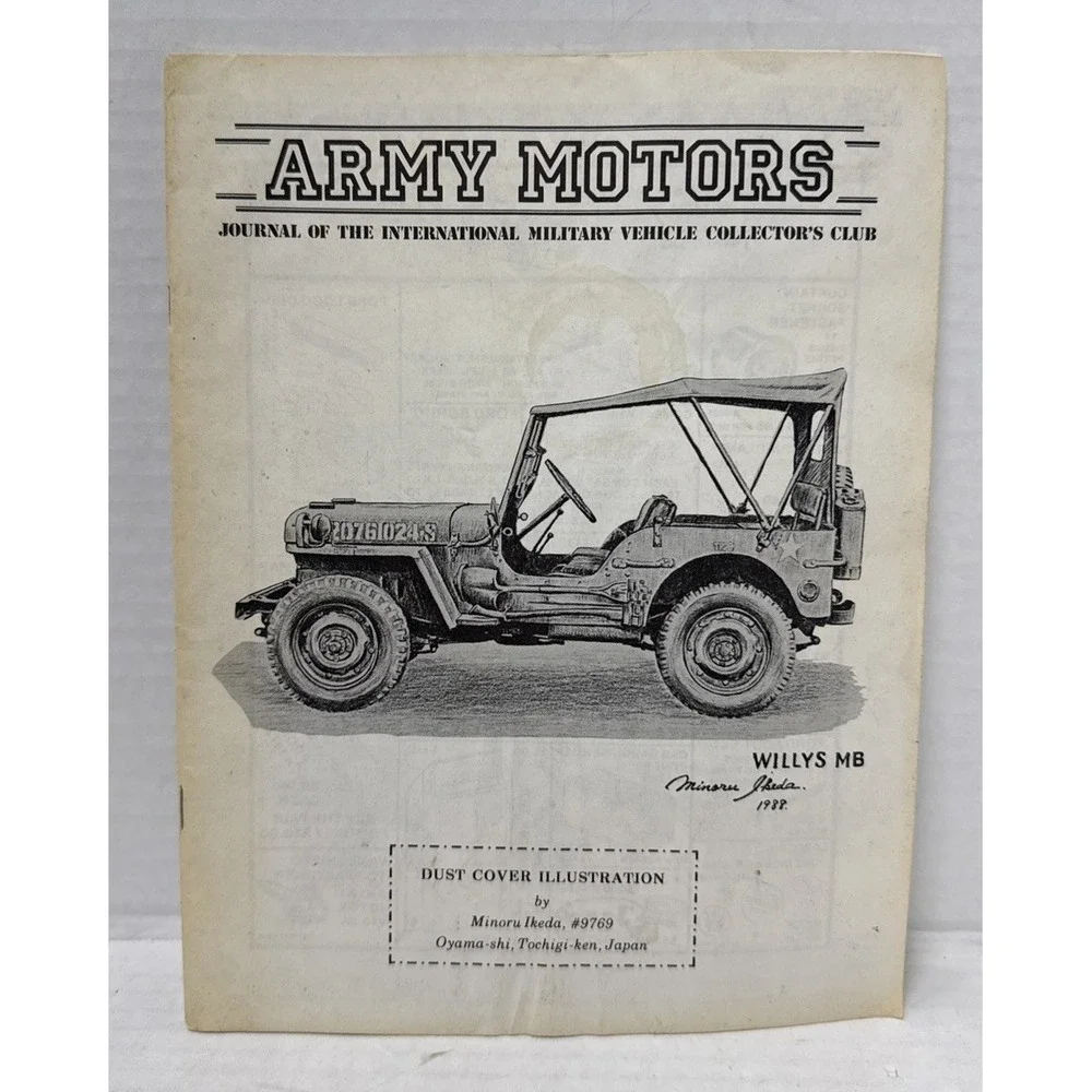 Army Motors Journal Of The International Military Vehicle Collectors Club